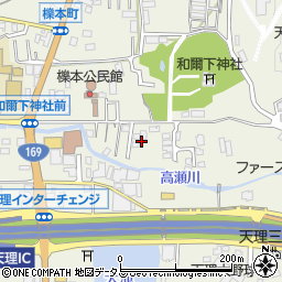奈良県天理市櫟本町2994周辺の地図