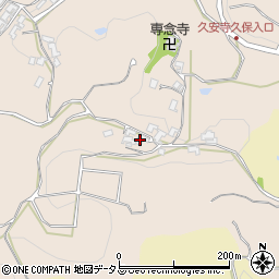 奈良県生駒郡平群町久安寺2169周辺の地図