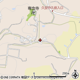 奈良県生駒郡平群町久安寺2143周辺の地図