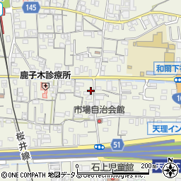 奈良県天理市櫟本町774周辺の地図