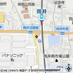 魚民 筒井駅前店周辺の地図