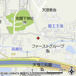 奈良県天理市櫟本町2966周辺の地図