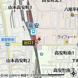 平岡歯科医院周辺の地図