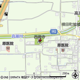 西興寺周辺の地図