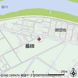 岡山県岡山市南区藤田703周辺の地図