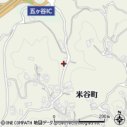 奈良県奈良市米谷町509周辺の地図