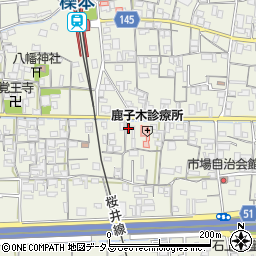 奈良県天理市櫟本町737周辺の地図