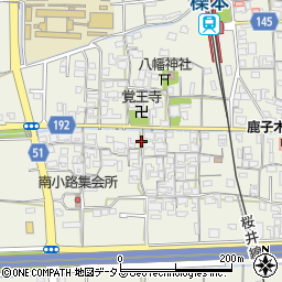 奈良県天理市櫟本町683周辺の地図