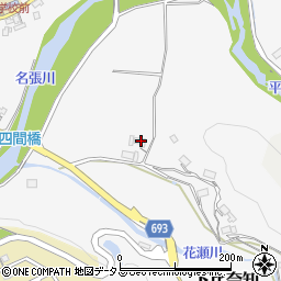 三重県名張市下比奈知38-2周辺の地図