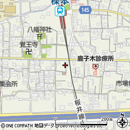 奈良県天理市櫟本町711周辺の地図