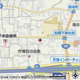 奈良県天理市櫟本町3049周辺の地図
