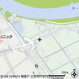 岡山県岡山市南区藤田707周辺の地図