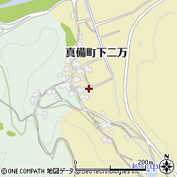 岡山県倉敷市真備町下二万2404周辺の地図