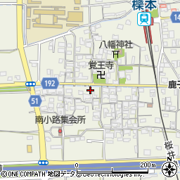 奈良県天理市櫟本町681周辺の地図
