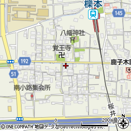 奈良県天理市櫟本町685周辺の地図