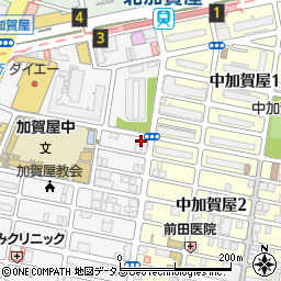 大阪府電気工事工業組合難波支部周辺の地図