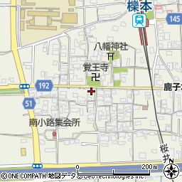 奈良県天理市櫟本町684周辺の地図