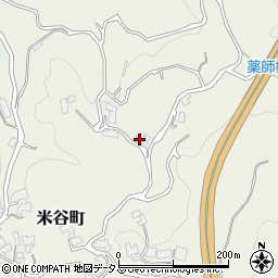 奈良県奈良市米谷町306周辺の地図