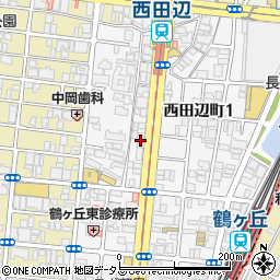 上杉神具店周辺の地図