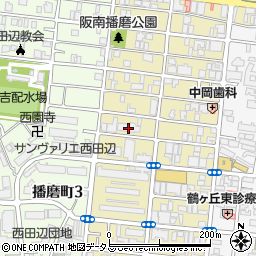 シャリエ阿倍野阪南町レジデンス周辺の地図