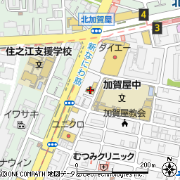 ＨｏｎｄａＣａｒｓ大阪南住之江店周辺の地図