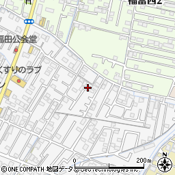 ピア福田周辺の地図