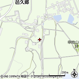 岡山県岡山市東区邑久郷1286周辺の地図