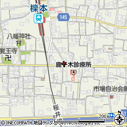 奈良県天理市櫟本町842周辺の地図