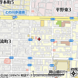 〒547-0031 大阪府大阪市平野区平野南の地図