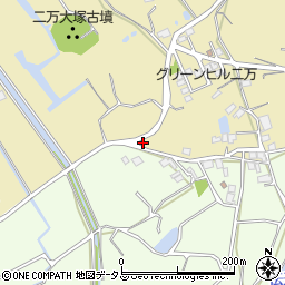 岡山県倉敷市真備町下二万1347-1周辺の地図