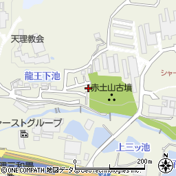 奈良県天理市櫟本町2929周辺の地図
