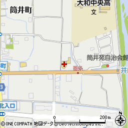 奈良トヨタ　郡山店周辺の地図