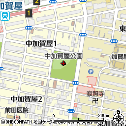 中加賀屋公園周辺の地図