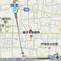 奈良県天理市櫟本町840周辺の地図