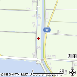 岡山県岡山市東区升田412周辺の地図