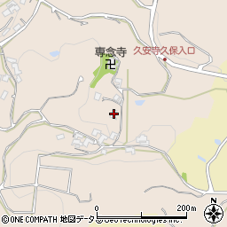 奈良県生駒郡平群町久安寺2185周辺の地図