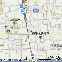 奈良県天理市櫟本町870周辺の地図