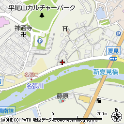 日本キリスト教団名張教会周辺の地図
