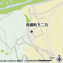 岡山県倉敷市真備町下二万2406周辺の地図