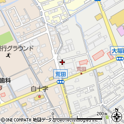 株式会社フーマ・ワタナベ　岡山営業所周辺の地図