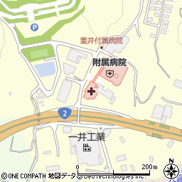 岡山しげい訪問看護ステーション周辺の地図