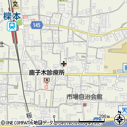 奈良県天理市櫟本町814周辺の地図