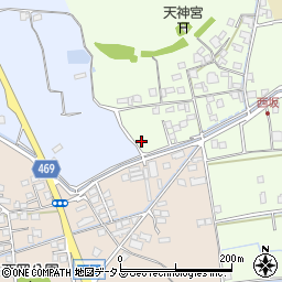 下西坂公園周辺の地図