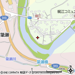 岡山県井原市芳井町梶江499周辺の地図