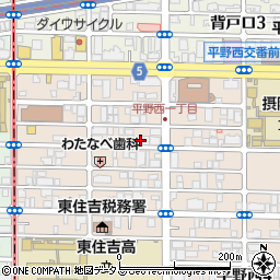 金剛運輸周辺の地図