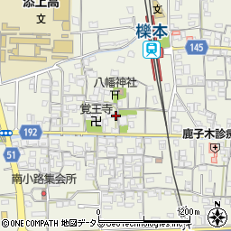 奈良県天理市櫟本町910周辺の地図