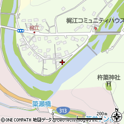 岡山県井原市芳井町梶江519周辺の地図