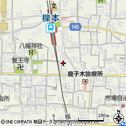 奈良県天理市櫟本町868周辺の地図