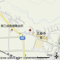 岡山県小田郡矢掛町東三成1438周辺の地図