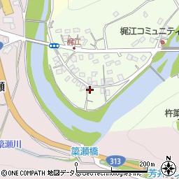 岡山県井原市芳井町梶江502周辺の地図